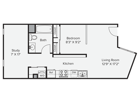 S2 Floor Plan at Viewpoint, Berkeley, California
